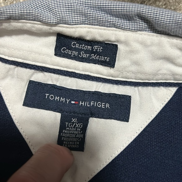 Vintage Tommy Hilfiger Striped Polo - Picture 3 of 4